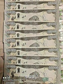 UNC 1 Million 1000,000 Dinar 2015 Iraqi Bills IQD Currency Verified