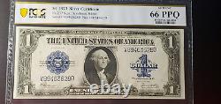 U. S. 1923 $1 Silver Certificate Banknote Fr-237 Certified Pcgs Gem Unc-66-ppq