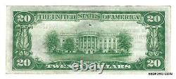 Unc 1929 T1 $20 National Currency Natl. Bank & Trust Co. Spring City Pa. Ch#2018