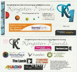 United Kingdom Book of 20 x Kingston £1 1 Pound UNC Local Currency Banknotes