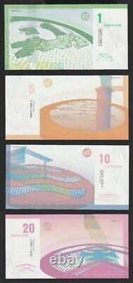 United Kingdom Kingston £ 1 5 10 20 Pound UNC Local Currency Banknote Set
