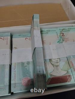 VENEZUELA 2 Bolivar Soberano, 2018, P-101, UNC World Currency, 100pcs
