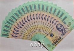 VIETNAMESE 50 MILLION DONG 100 X 500,000 Polymer currency NOTE UNC Banknotes VND
