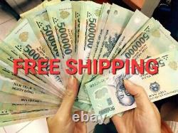 VIETNAMESE CURRENCY 2 MILLION DONG 4 X 500,000 VND Banknotes UNC SHIP FROM VN