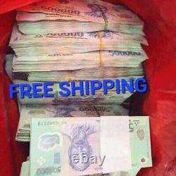 VIETNAMESE CURRENCY 2 MILLION DONG 4 X 500,000 VND Banknotes UNC SHIP FROM VN