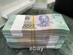 VIETNAMESE CURRENCY 2 MILLION DONG 4 X 500,000 VND Banknotes UNC SHIP FROM VN