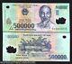 Vietnam 500000 Dong 2009 Polymer P-124 X 1 Pce Unc Currency 500,000 Vnd Banknote
