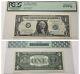 Vintage Pcgs 67 Ppq 1963-b Joseph Barr $1 Federal Reserve Note One Dollar Unc
