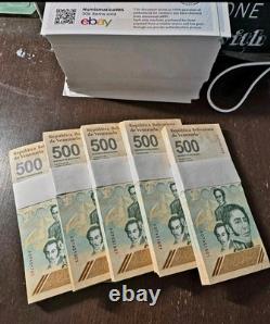 Venezuea 500 Digitales Bolivar 2025 UNC NEW 500 PCS Million Banknotes COA