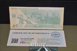 Venezuea 500 Digitales Bolivar 2025 UNC NEW 500 PCS Million Banknotes COA Venezuea 500 Digitales Bolivar 2025 UNC NEW 500 PCS Million Banknotes COA
