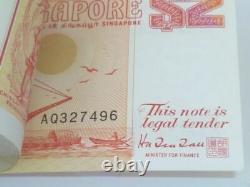 Vintage! 96 Pcs. Bundle Singapore $2 Sailboat Ship Unc Currency Money Banknote