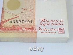 Vintage 96 Pcs. Bundle Singapore $2 Sailboat Ship Unc Currency Money Banknote