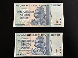 Zimbabwe 100 Trillion Dollars 2008 AA P-91 Banknote New UNC Zim Currency