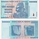 Zimbabwe 100 Trillion Dollars 2008 Aa P-91 Banknote Unc Rare Z$100t Currency Zim