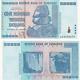 Zimbabwe 100 Trillion Dollars 2008 Aa P-91 Banknote Unc Rare Z$100t Currency Zim