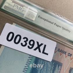 Zimbabwe 100 Trillion Dollars Banknote 2008 P91 UNC PMG 65 EPQ Currency