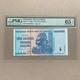 Zimbabwe 100 Trillion Dollars Banknote 2008 P91 Unc Pmg 65 Epq Currency Cu Note