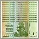 Zimbabwe 20 Billion Dollars X 10 Pcs Aa 2008 P86 Consecutive Unc Currency Bills