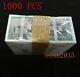 1000pcs Chine 2 Jiao Rmb Quatrième Ensemble Billet De Banque Monnaie 1980 Unc Bundle Continu