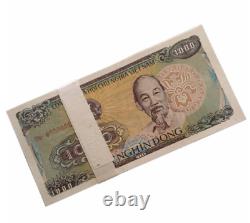 1000pcs Vietnam 1000 Dollars Banques Monnaie Vnd 1000 Vietnam Dong 1988 Unc