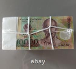 1000pcs (brick) Vietnam 10000 Banque Monnaie Vnd 10000 Vietnamien Dong Unc