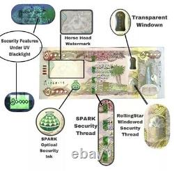 100 000 Nouveaux Billets De Banque Iraqi Dinar Unc 2 X 50 000 Iqd (2020 Iraq Currency)