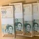100 X Venezuela 500 Bolivars Num&eacute;riques 2025 Unc + Coa Lot De Monnaie Authentique