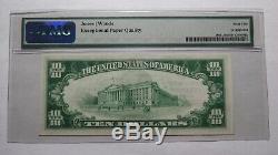 10 $ 1929 Cullman Alabama Al Monnaie Nationale De Billets De Banque Bill Ch. # 9614 Unc65epq