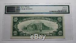 10 $ 1929 Gadsden Alabama Al Monnaie Nationale De Billets De Banque Bill Ch. # 3663 Unc62 Pmg