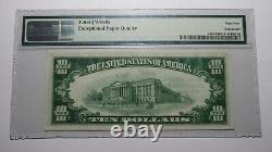 10 $ 1929 Grand Forks Dakota Du Nord Nd Banque Nationale De Devises Note Bill 2570 Unc64