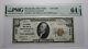 $10 1929 Monticello New York Ny National Currency Bank Note Bill #1503 Unc64 Pmg