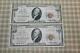 10 $ 1929 Springfield Illinois Il Billets De Banque Nationaux, Billets De Banque # 3548 Set Unc