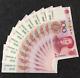 10pcs Chine 100 Yuan Rmb Banknote Currence 1999 Unc Continu