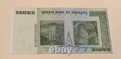10x 10 Trillion Zimbabwe Dollar Aa Undistribué 2008. Monnaie Monétaire Unc (10pcs)