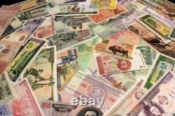 120 pièces, 120 pays, collection de billets de banque du monde UNC, ensemble de monnaies en papier