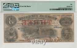 1857 $ 3 Western Nebraska Omaha Échange Obsolète Monnaie Pmg A Propos Unc 50