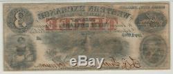 1857 $ 3 Western Nebraska Omaha Échange Obsolète Monnaie Pmg A Propos Unc 50