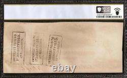 1862 $ 100 $ Projet De Loi États Confédérés Devise CIVIL Note De Guerre Hundo Unc T39 Pcgs 63