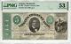 1862 $ 5 Virginia Trésor Note Richmond Obsolète Devise Pmg À Propos De Unc 53 (051)