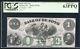 1863 $ 1 $ La Banque De De Soto Nebraska Obsolète Devise Note Pcgs Unc-63ppq