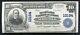 1902 10 $ Seaboard National Bank Of Norfolk, Va Monnaie Nationale Ch. #10194 Unc