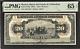 1913 Mexique 20 Pesos Ps134a Banque Note Monnaie Unc Pmg 65
