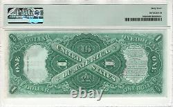 1917 $1 Legal Tender Red Seal Note Devise Fr. 36 Pmg Choice Unc 64 (005a)