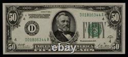 1928A billet de la Réserve fédérale américaine de 50 $ FRN FR2101D UNC SKU-CA2420