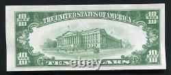 1929 $10 La Première Banque Nationale De Tolède, Oh Monnaie Nationale Ch. #91 Unc