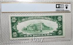 1929 $10 Monnaie Nationale Weedsport, New York PCGS Gem UNC 65PPQ Belle Note Rare
