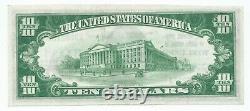 1929 $ 10 West Union Oh Adams County National Bank Note Monnaie Ch 13198 Gem Unc