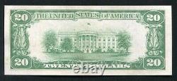 1929 $20 City Nb & Trust Co Of Columbus, Oh Monnaie Nationale Ch #7621 Gem Unc