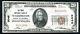 1929 20 $ Le Riggs De Washington Nb, D. C. Monnaie Nationale Ch # 5046 Unc (k)