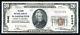 1929 $ 20 Le Riggs Nb De Washington, D. C. Monnaie Nationale Ch # 5046 Unc (b)
